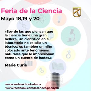 Lee más sobre el artículo Feria de la Ciencia 2021